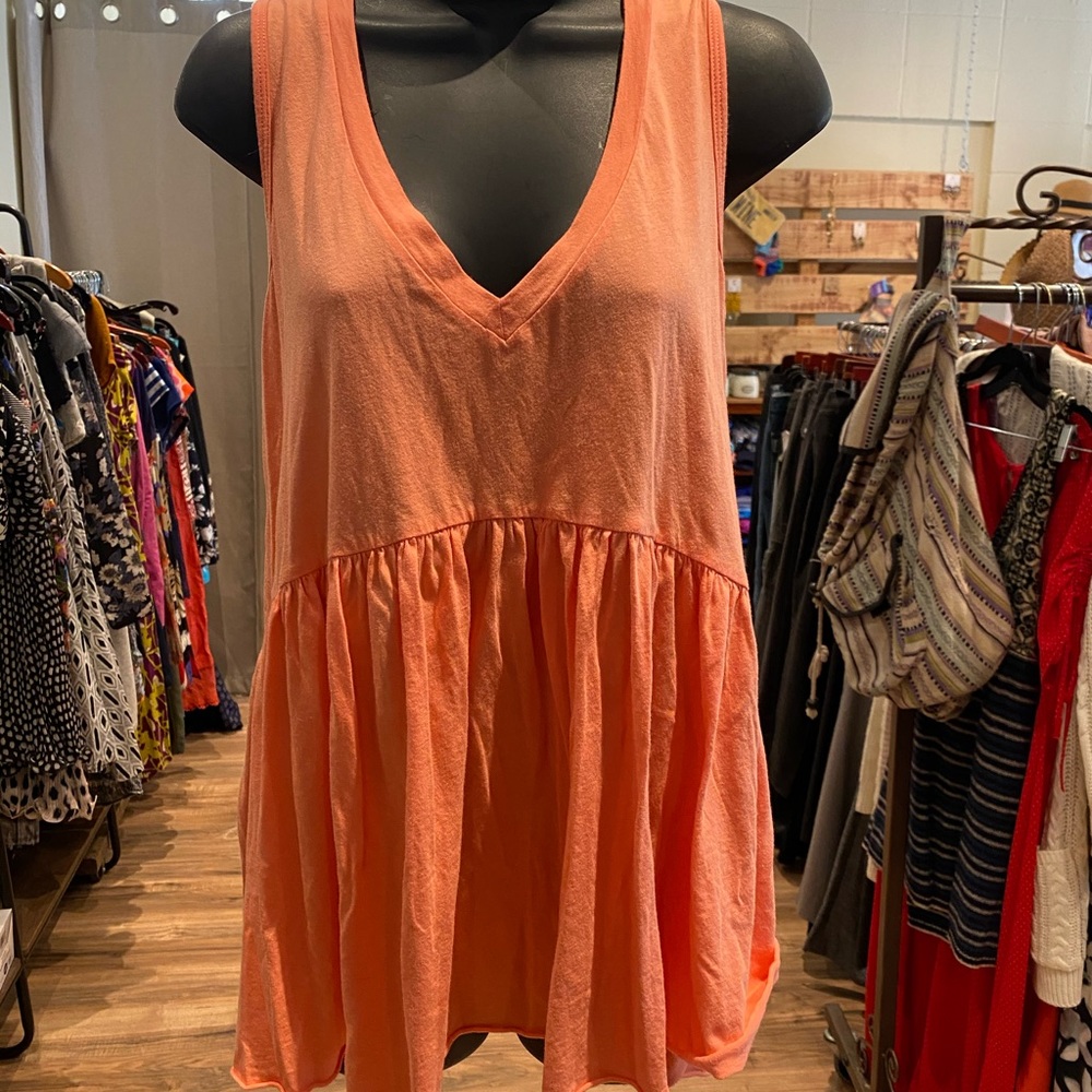 Adorable peach blouse
